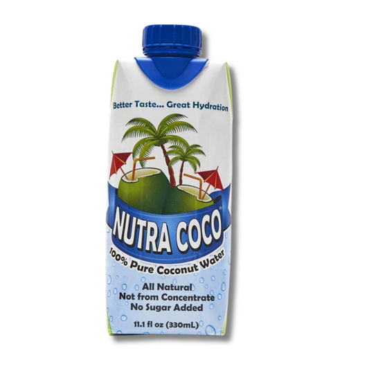 Nutra Coco 100% Pura Agua de Coco 11.1 oz 🥥 | Bebida Natural Hidratante de Puerto Rico